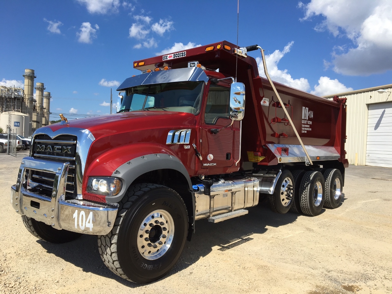 2017 Mack Granite Gu713, Southaven MS 5001550966