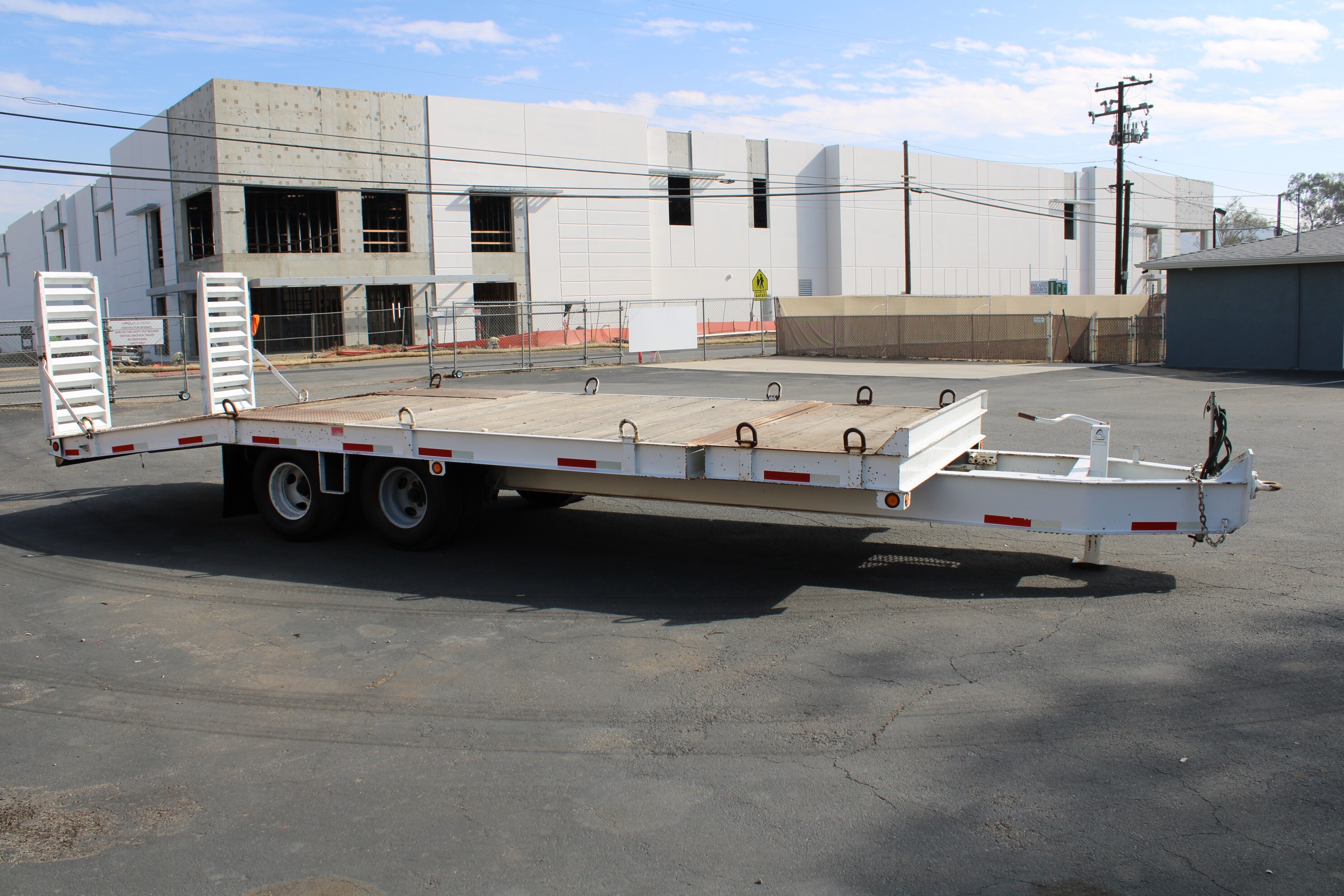 1999 Zieman 2320 Spl 25 Ft. Tilt Deck Equipment Trailer For Sale in