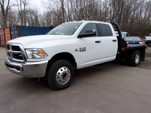 3500 Hauler Trucks For Commercialtrucktrader 2016 Ram 3500 Flatbed Truck Hauler In Barberton Oh