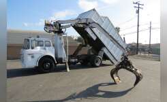 1986 Ford C-800 18 ft. Crows Nest Grapple / Dump Truck Grapple Truck in Fontana, CA