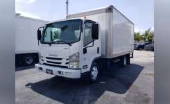 2016 ISUZU NPR Box Truck - Straight Truck, Dry Van in Miami, FL