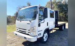 2018 ISUZU NPR HD Flatbed Truck, Landscape Truck, Flatbed Dump in Palatka, FL