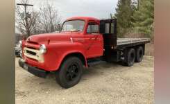 1956 INTERNATIONAL S170 Cab Chassis, Flatbed Dump in Middleton, NH