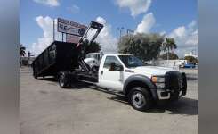 2014 FORD F550 Dump Truck, Landscape Truck, Roll Off Truck in Pompano Beach, FL