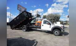 2015 FORD F550 Dump Truck, Garbage Truck, Roll Off Truck in Pompano Beach, FL