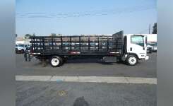 2013 ISUZU NRR Flatbed Truck, Landscape Truck, Stake Bed in Norwalk, CA