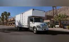 2022 Hino L6 Moving Van, Box Truck - Straight Truck in Santa Fe Springs, CA