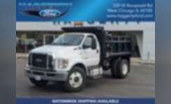 2017 FORD F650 Dump Truck, Plumber Service Truck, Contractor Truck in West Chicago, IL