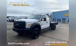 2012 FORD F550 Flatbed Truck, Cab Chassis, Contractor Truck in East Palestine, OH