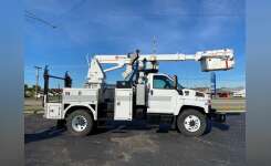 2009 GMC C8500 Posi Plus 800 Cable Placer Bucket Truck - Boom Truck in Bluffton, IN