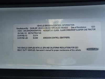 2022 Freightliner Cascadia